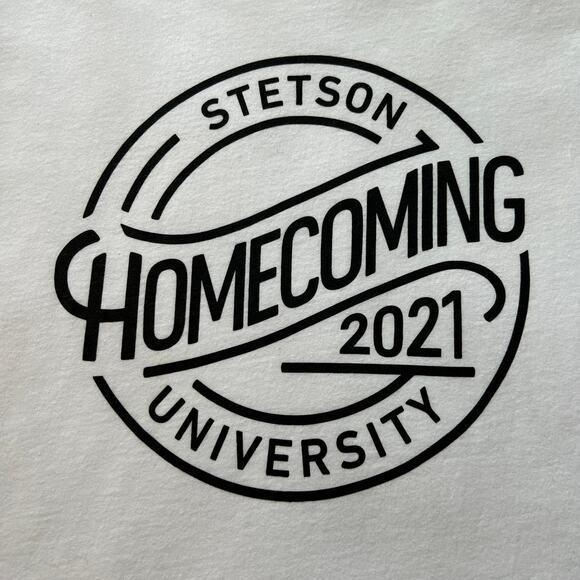Stetson University Homecoming 2021 White Tee Large - Picture 6 of 9